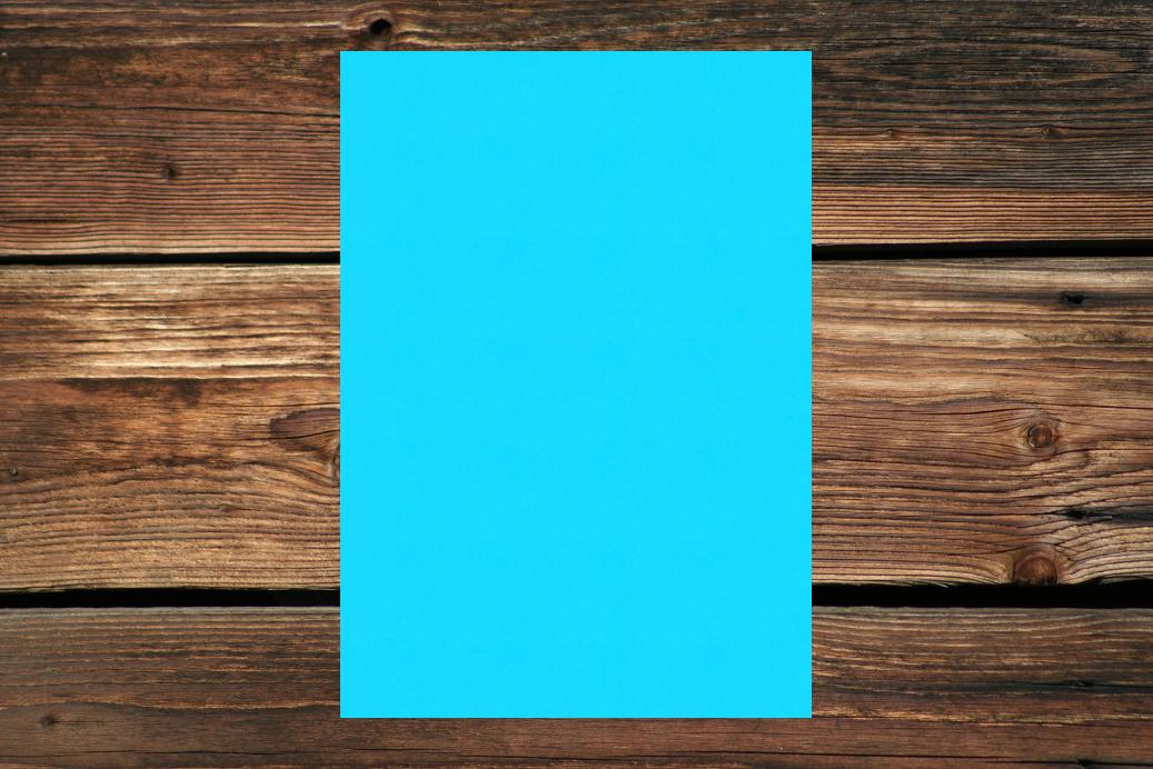 Papier A4 210x297 mm Ozeanblau 120 g/qm